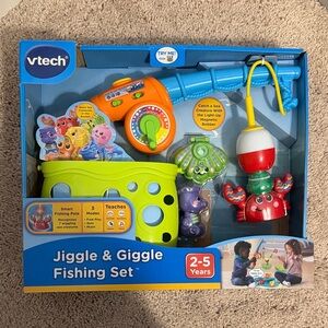 Jiggle & Giggle Fishing Set - Blue, Green, Red
